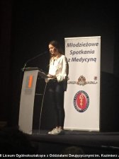 2019.11.17 - Paulina Hnatuśko i medycyna
